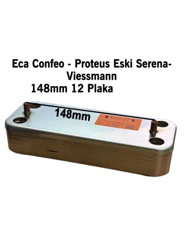 Eski Serena Eca Confeo Protheus 148mm 12 Plaka Eşanjör